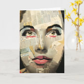 友情 |ヤ恋しく思 | What's up カード (黄色い花)