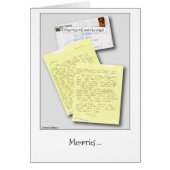 友情 – レターカード (正面)