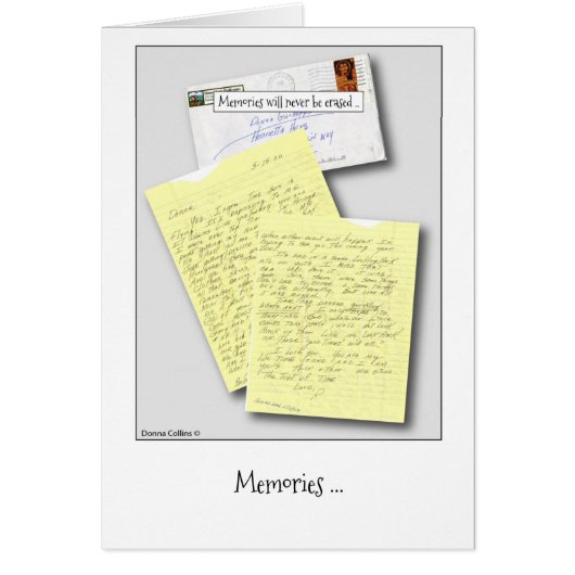 友情 – レターカード (正面)