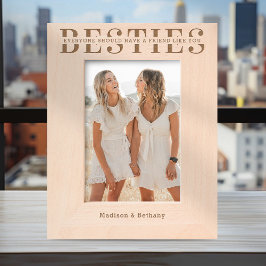 友情 レーザー彫刻フレーム