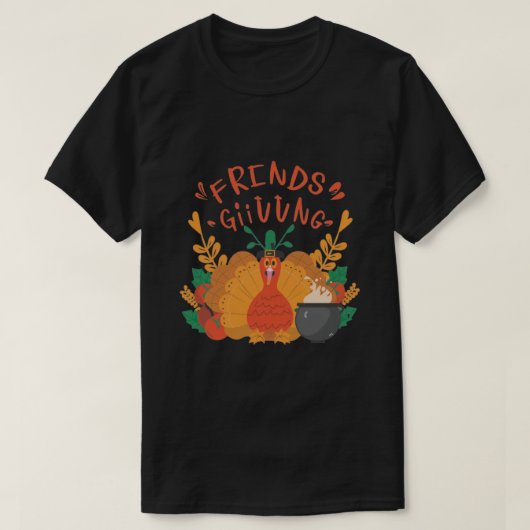 友情，友情引用文 Tシャツ (デザイン正面)