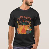 友情，友情引用文 Tシャツ (正面)
