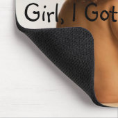 友情 – 女の子よ得、背中よ！ マウスパッド (コーナー)