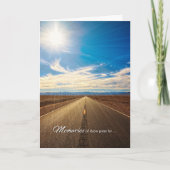 友情 想い出の道は永遠に カード (正面)