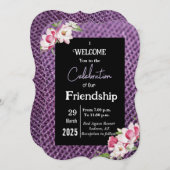 友情 招待状 (正面/裏面)