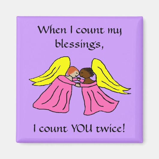 友情 – 磁石 – カスタマイズ (正面)