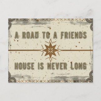 友情#2の郵便はがき ポストカード