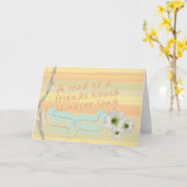 友情#2カード カード (黄色い花)