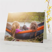 友情BFFグリーティングカード カード (黄色い花)