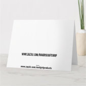 友情BFFグリーティングカード カード (裏面)