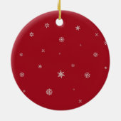 友感動的情引用文(名前と写真あり) セラミックオーナメント (裏面)