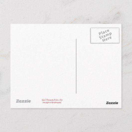 友感謝していだち向け – はがき (裏面)