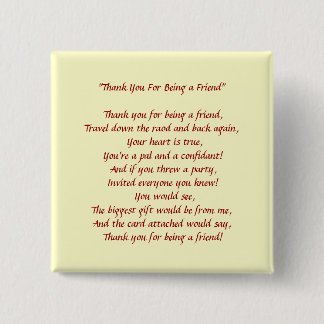 友感謝していだち – ボタン 缶バッジ