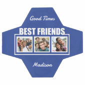 友最高のだち名前をカスタムする、写真、色 サッカーボール (フラット)