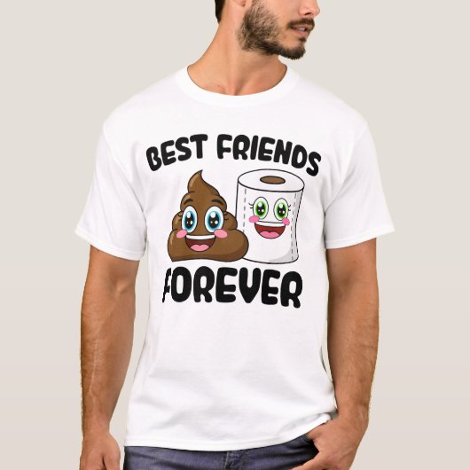 友最高のだち永遠 – Emojis Tシャツ (正面)
