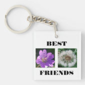 友最高のだち画像テンプレート キーホルダー (正面)