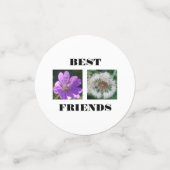 友最高のだち画像テンプレート コンフェッティ (スモール正面)