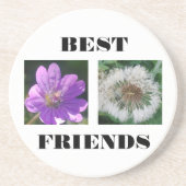 友最高のだち画像テンプレート コースター (正面)