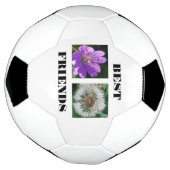 友最高のだち画像テンプレート サッカーボール (回転)