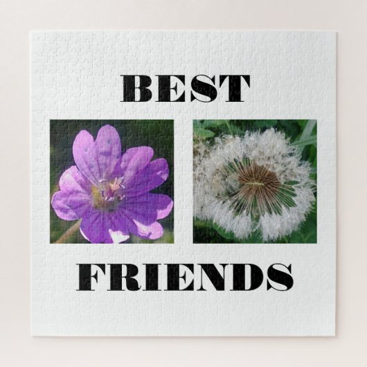 友最高のだち画像テンプレート ジグソーパズル (縦)