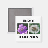 友最高のだち画像テンプレート マグネット (正面/裏面)