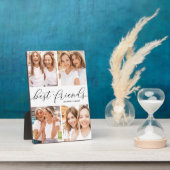 友最高のだち4フォトコラージュと文字カスタムプラーク フォトプラーク (側面)