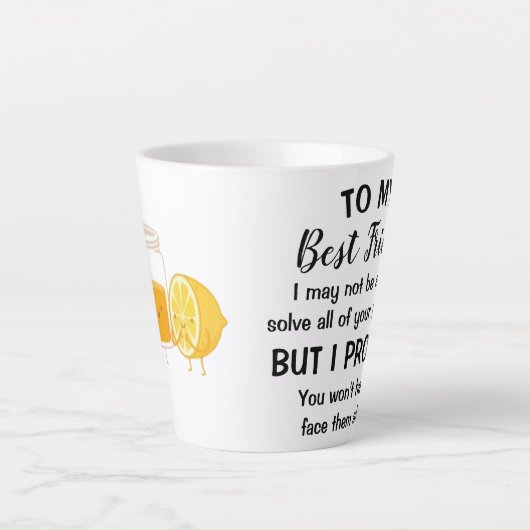 友最高のだち カフェラテマグ (正面)