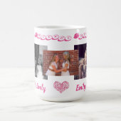 友最高のだちBesties BFF追加3つの写真名かわいい コーヒーマグカップ (中央)