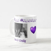 友最高のだちBesties BFF 2枚の写真を追加かわいい コーヒーマグカップ (正面左)