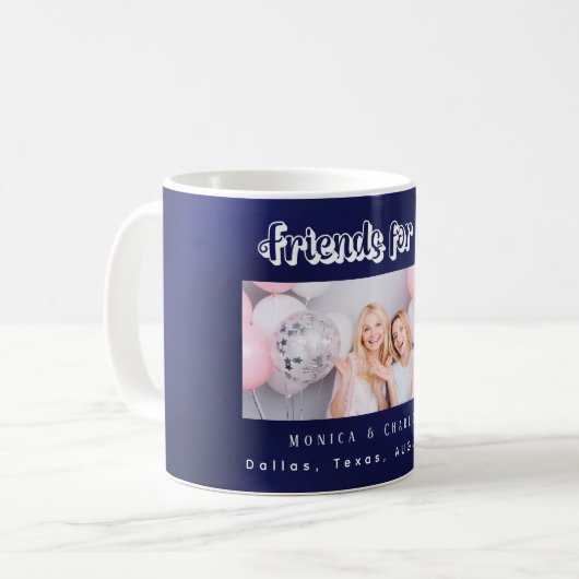 友最高のの写真名 コーヒーマグカップ (正面左)