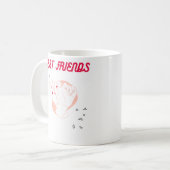 友最高のシンプルモダンの贈り物 コーヒーマグカップ (正面左)