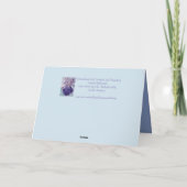 友最高の人かわいい猫アートのグリーティングカード カード (裏面)