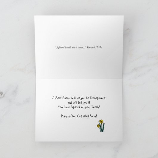 友最高の人が井戸札を取る カード (内部)