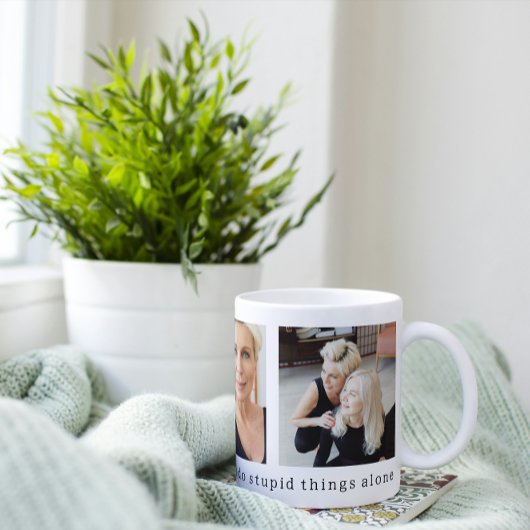 友最高の人が写真のマグをおもしろい許可しない コーヒーマグカップ