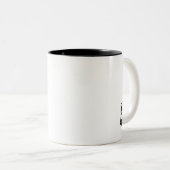 友最高の人が手に入れた2トーンのコーヒーマグ ツートーンマグカップ (正面右)
