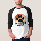 友最高の人が足を持つ Tシャツ (正面)