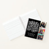 友最高の人とコラージュ ノートブック (内部)