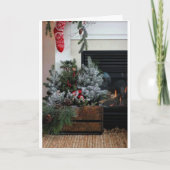 友最高の人と思い出特別クリスマスカード シーズンカード (正面)