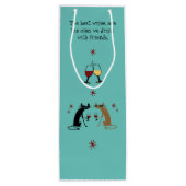 友最高の人と飲むワイン ワインギフトバッグ (裏面)