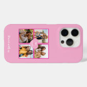 友最高の人の写真のコラージュの電話ケース Case-Mate iPhoneケース (裏面 (横))