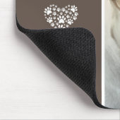 友最高の人の写真パーソナライズされた マウスパッド (コーナー)