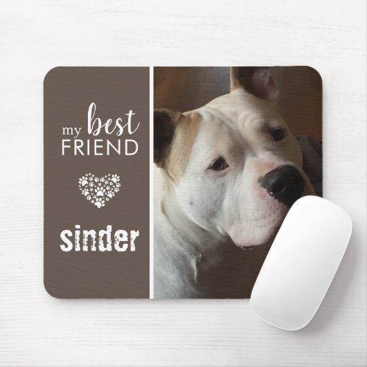 友最高の人の写真パーソナライズされた マウスパッド (マウス)