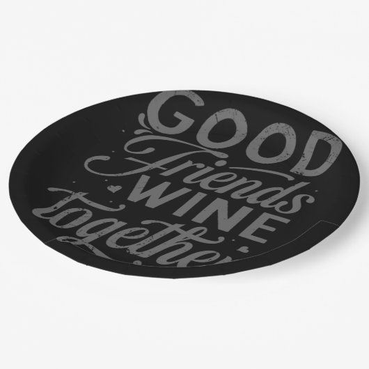 友最高の人の思い出に一致する友情の無限 ペーパープレート (アングル)