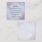 友最高の人の永遠にかわいい贈り物 ノートカード (正面/裏面)