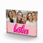友最高の人のScript Gift For Friends Photo Collage フォトブロック (右)