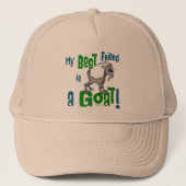 友最高の人はヤギだ キャップ (正面)