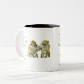 友最高の人は必要なセラピーだ ツートーンマグカップ (正面左)