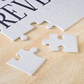 友最高の人は永遠に2つの写真テンプレートモダン ジグソーパズル (側面)