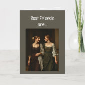 友最高の人は自分が自分の存在を見つけることの懸命である カード (正面)