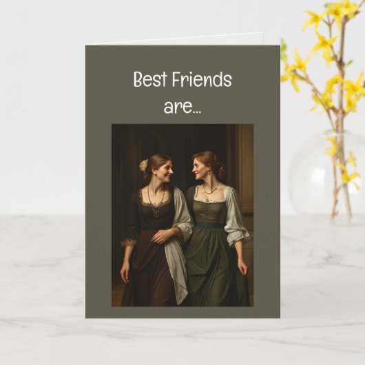 友最高の人は自分が自分の存在を見つけることの懸命である カード (黄色い花)